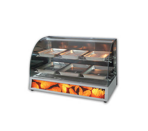 弧形保溫展示櫃(2層3盤)  |餐飲設備與廚房設備型錄|配膳保溫設備