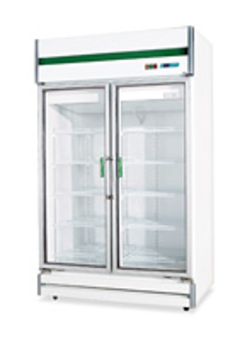 雙門玻璃展示冰箱  |餐飲設備與廚房設備型錄|冰箱