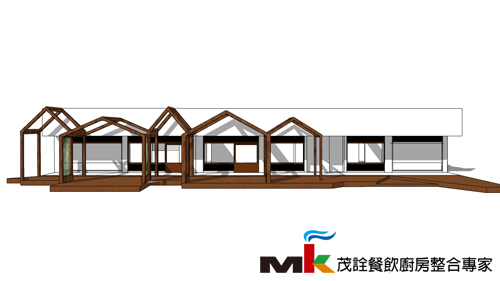 學校餐廳3D模擬圖_基隆信義區  |餐飲設備與廚房設客戶實績|餐廳整體規劃