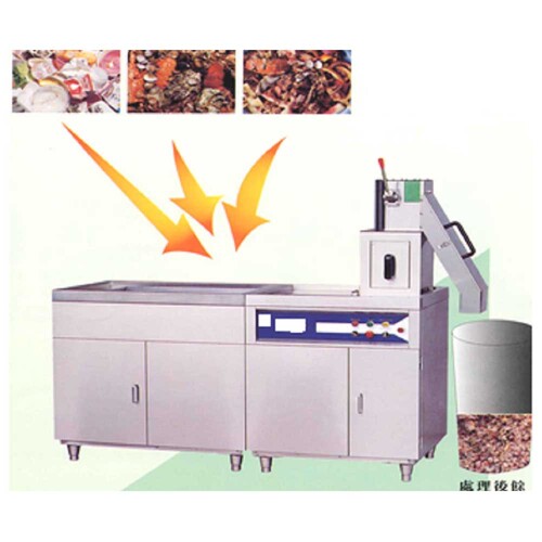 殘菜處理機+前導槽