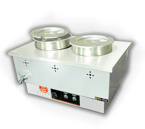 兩格保溫湯鍋(圓型)  |餐飲設備與廚房設備型錄|配膳保溫設備