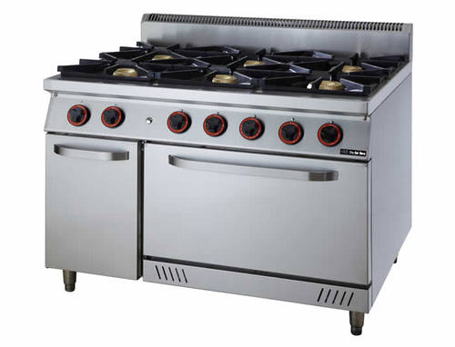 歐規六口西式爐/下烤箱櫥櫃  |餐飲設備與廚房設備型錄|西餐爐具