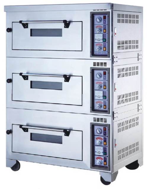 三層六盤電烤箱產品圖