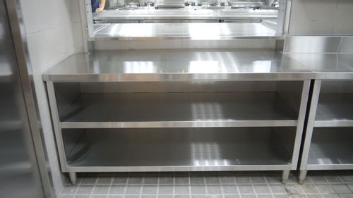 不銹鋼開放式櫥櫃 (餐飲設備)  |餐飲設備與廚房設備型錄|工作檯、水槽