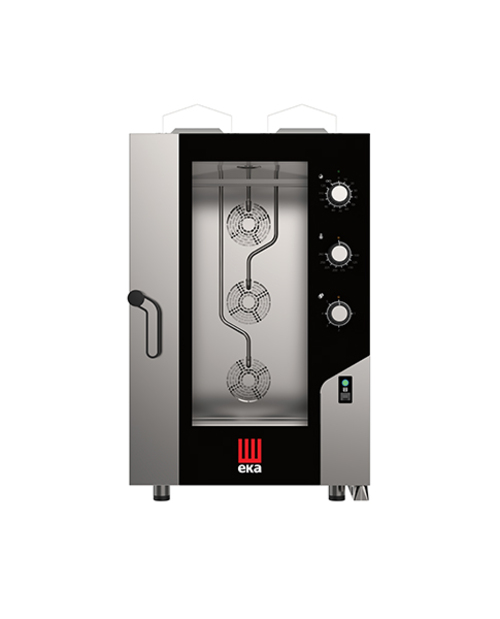 EKA瓦斯旋鈕式萬能蒸烤箱/11盤(11-1/1GN)  |餐飲設備與廚房設備型錄|萬能蒸烤箱
