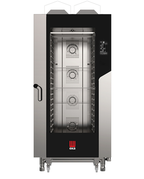 EKA瓦斯觸按式萬能蒸烤箱/20盤(20-1/1GN)  |餐飲設備與廚房設備型錄|萬能蒸烤箱